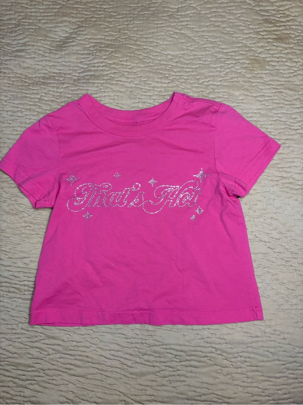 Paris Hilton Bedazzled Baby Tee